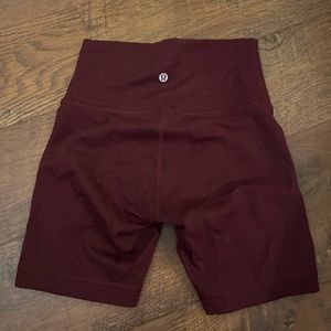 Lululemon Wunder Train Bike Short 6” inseam